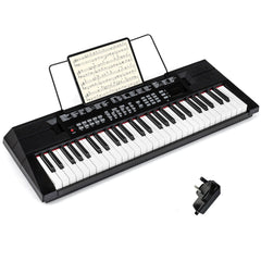 54 Keys Piano Keyboard for Beginners-Black