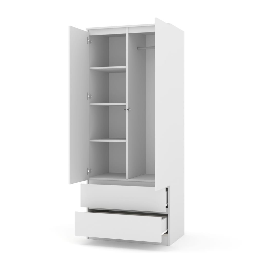 Maja Hinged Door Wardrobe 80cm