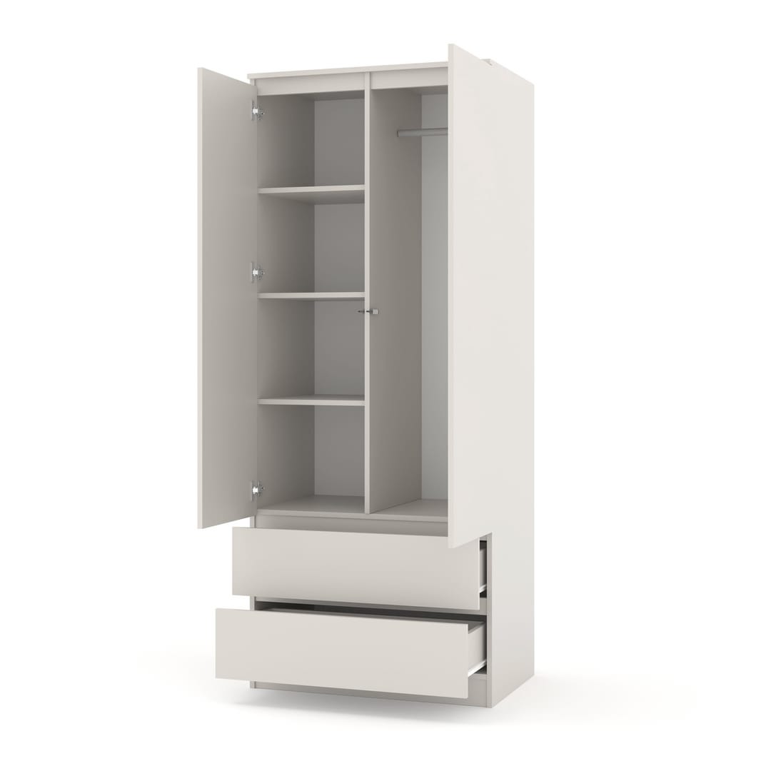 Maja Hinged Door Wardrobe 80cm