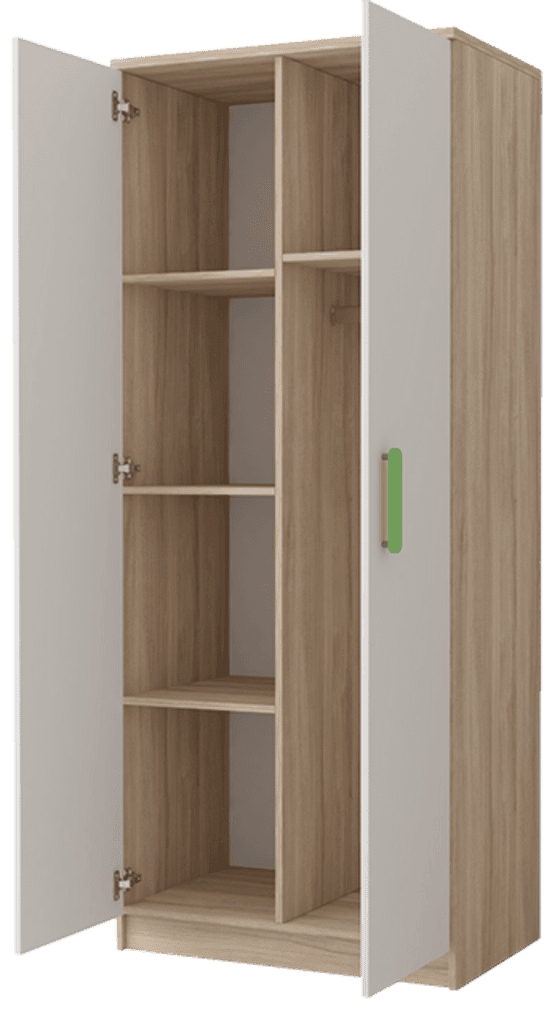 Smyk III SM-06 Hinged Wardrobe 80cm
