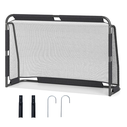 6 x 4 ft Soccer Goal Set for Backyard with Net and Anchoring System