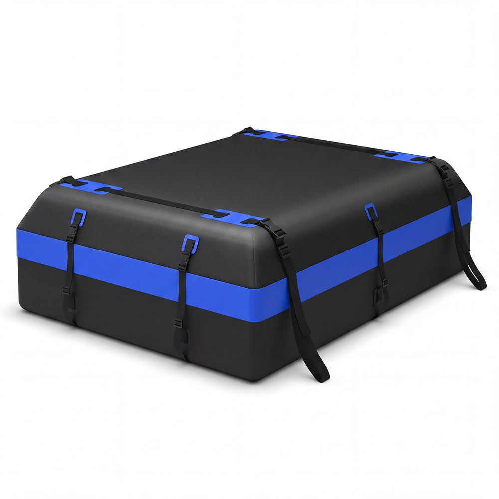 600L Waterproof Rooftop Cargo Carrier Bag Luggage Lock-Navy