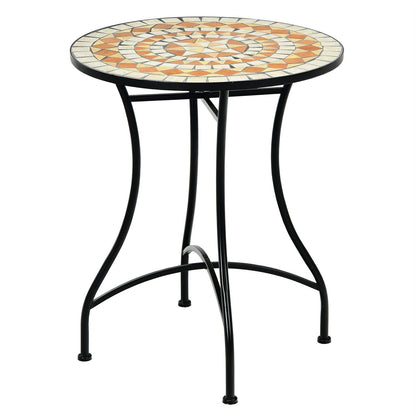 60cm Mosaic Round Coffee Table