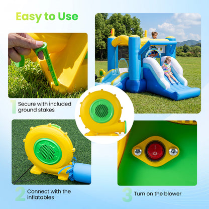 680W Bounce House Air Blower with Handle