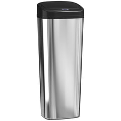 HOMCOM 50L Stainless Steel Sensor Bin - Silver Tone