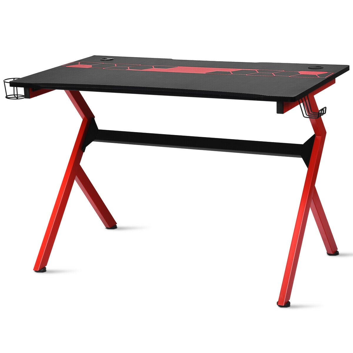 Gaming Computer Desk with Headphones Holder