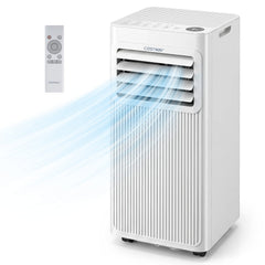 7000 BTU Portable Air Conditioner with Sleep Mode and 24H Timer-White