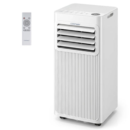 7000 BTU Portable Air Conditioner with Sleep Mode and 24H Timer-White