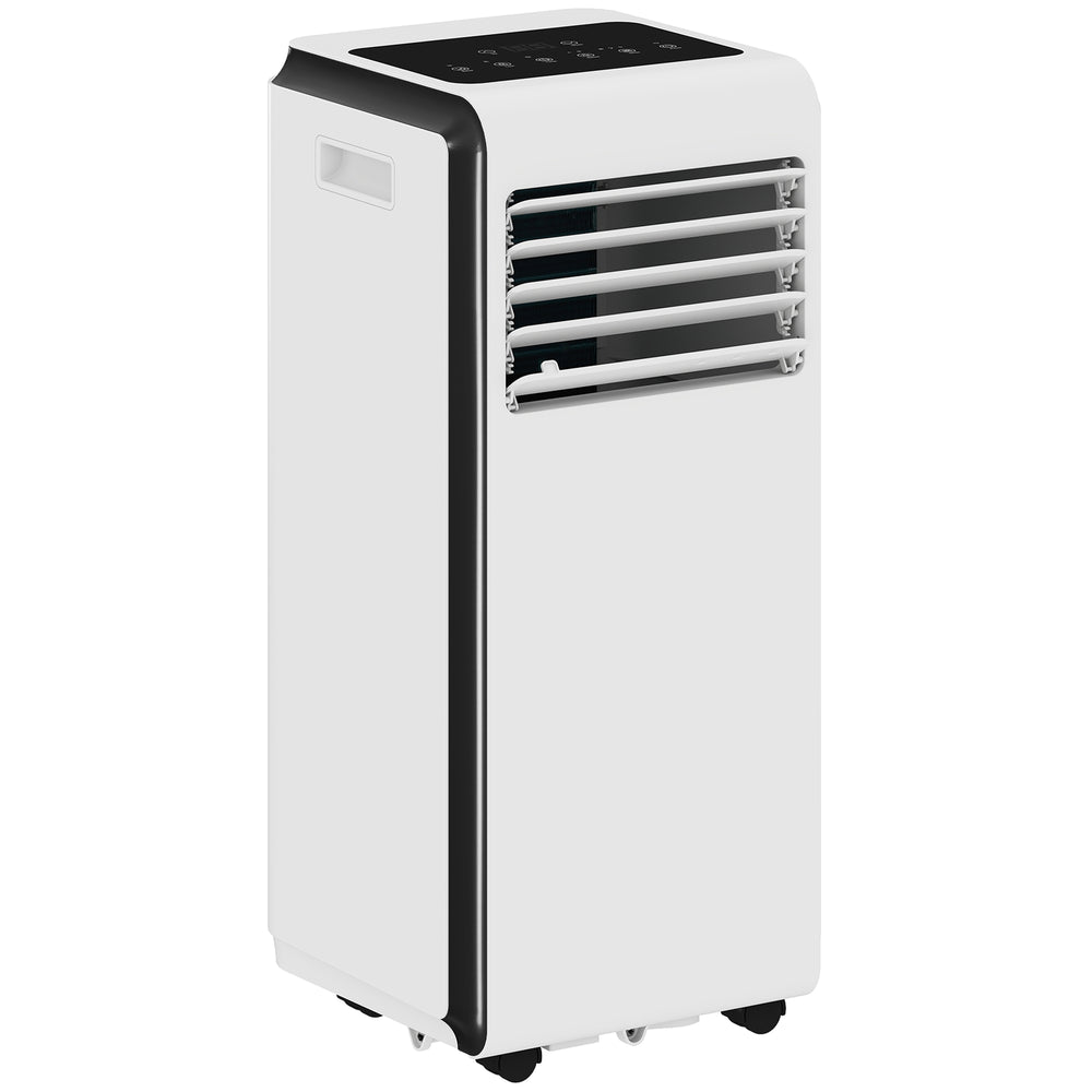 HOMCOM Portable Air Conditioner 9000 BTU, 4-in-1 Air Conditioning Unit with Cooling, Dehumidifier, Fan, Sleep Mode, White
