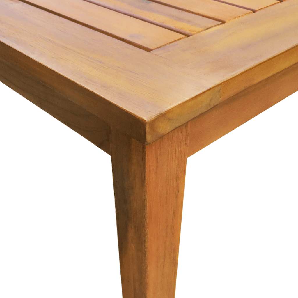 42623 vidaXL 7 Piece Outdoor Dining Set Solid Acacia Wood 5