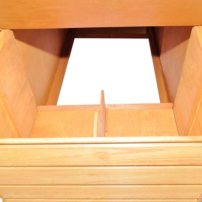 vidaXL Chicken Coop Wood 295x163x170 cm 4