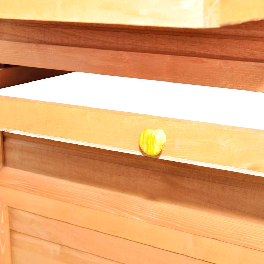 vidaXL Chicken Coop Wood 295x163x170 cm 5