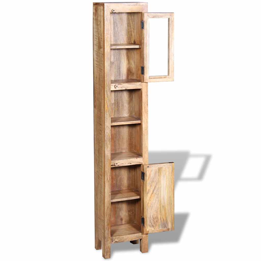 243463 vidaXL Vanity Cabinet with Mirror and 2 Side Cabinets Solid Mango Wood 6