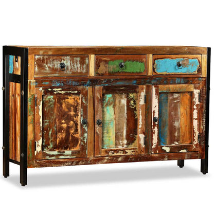 Sideboard 120x35x76 cm Solid reclaimed wood