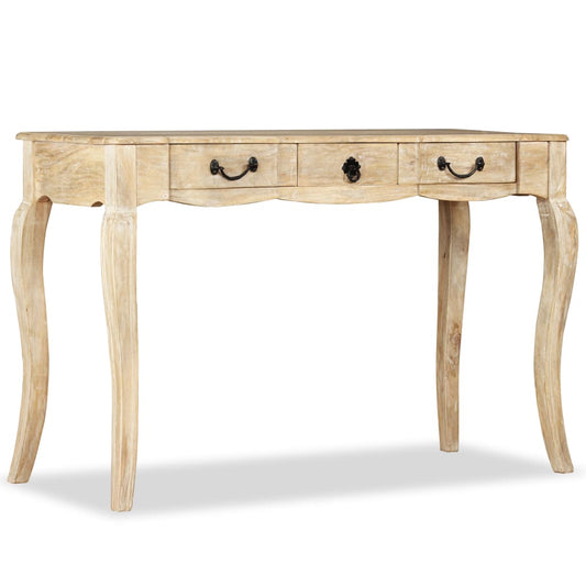 vidaXL Console Table Solid Mango Wood 120x50x80 cm