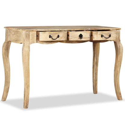 vidaXL Console Table Solid Mango Wood 120x50x80 cm