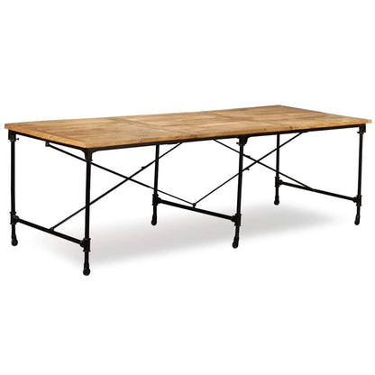 vidaXL Dining Table Solid Mango Wood 240 cm 3