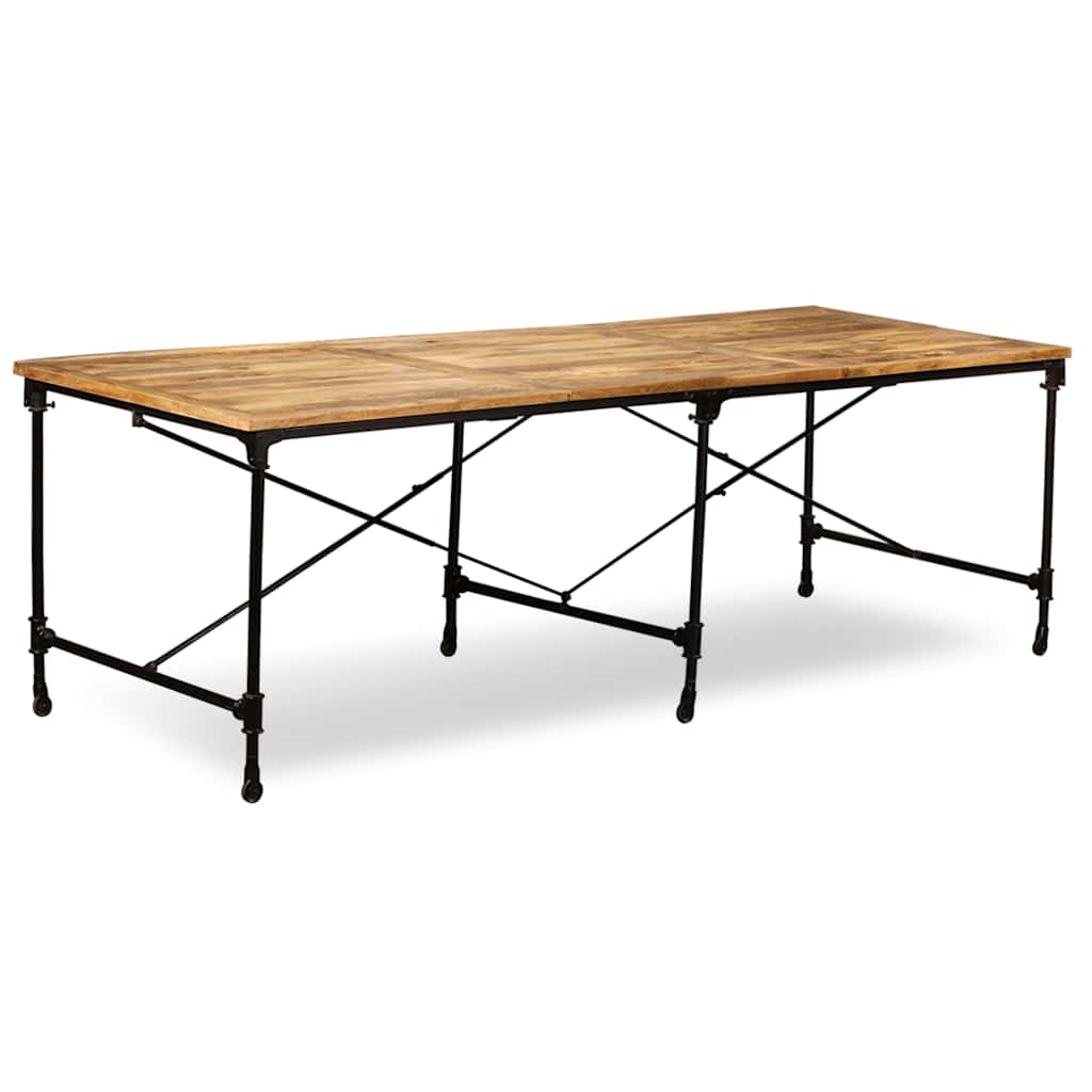 vidaXL Dining Table Solid Mango Wood 240 cm 5