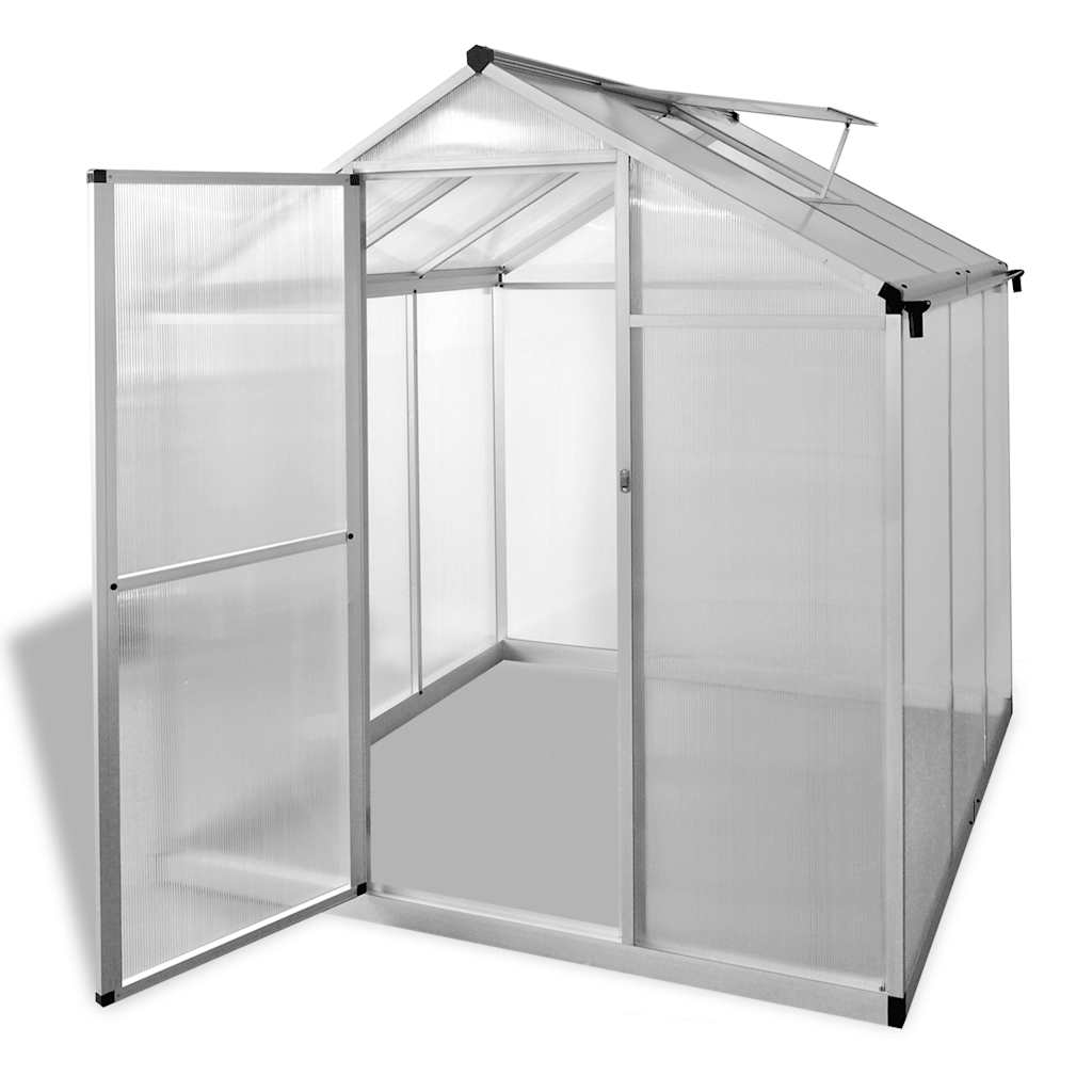vidaXL Greenhouse Reinforced Aluminium 3,46 m² 1