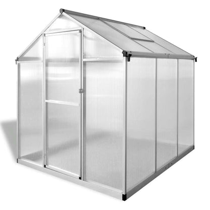 vidaXL Greenhouse Reinforced Aluminium 3,46 m² 2