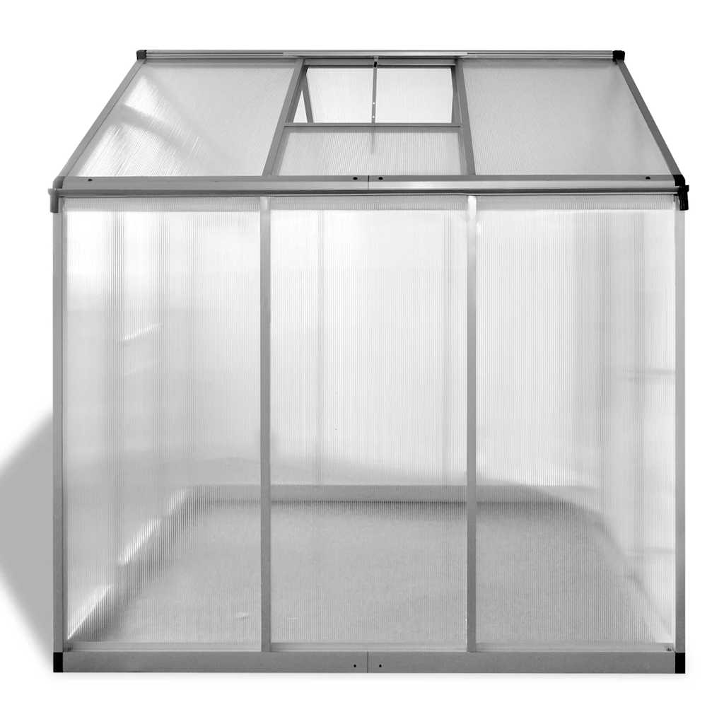 vidaXL Greenhouse Reinforced Aluminium 3,46 m² 4