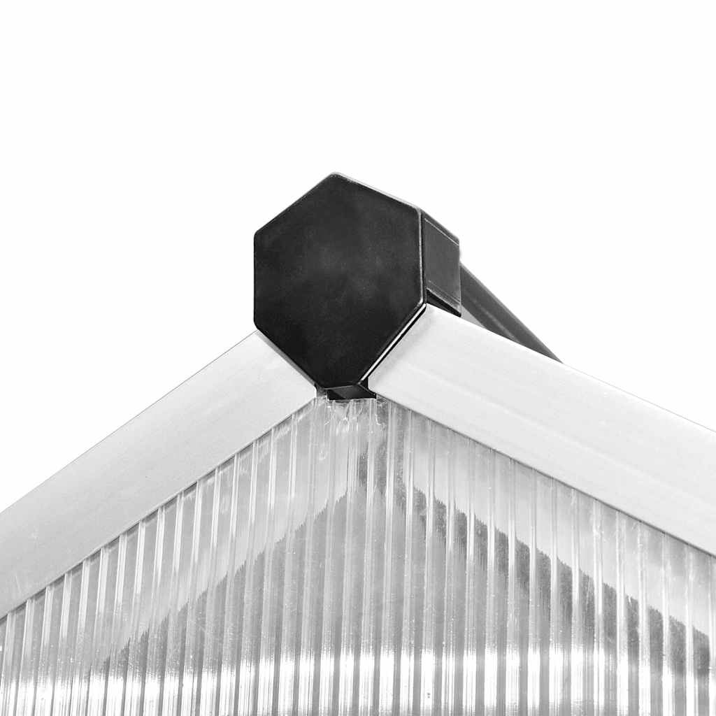 vidaXL Greenhouse Reinforced Aluminium 3,46 m² 6