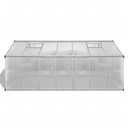 vidaXL Greenhouse Reinforced Aluminium 10,53 m² 3