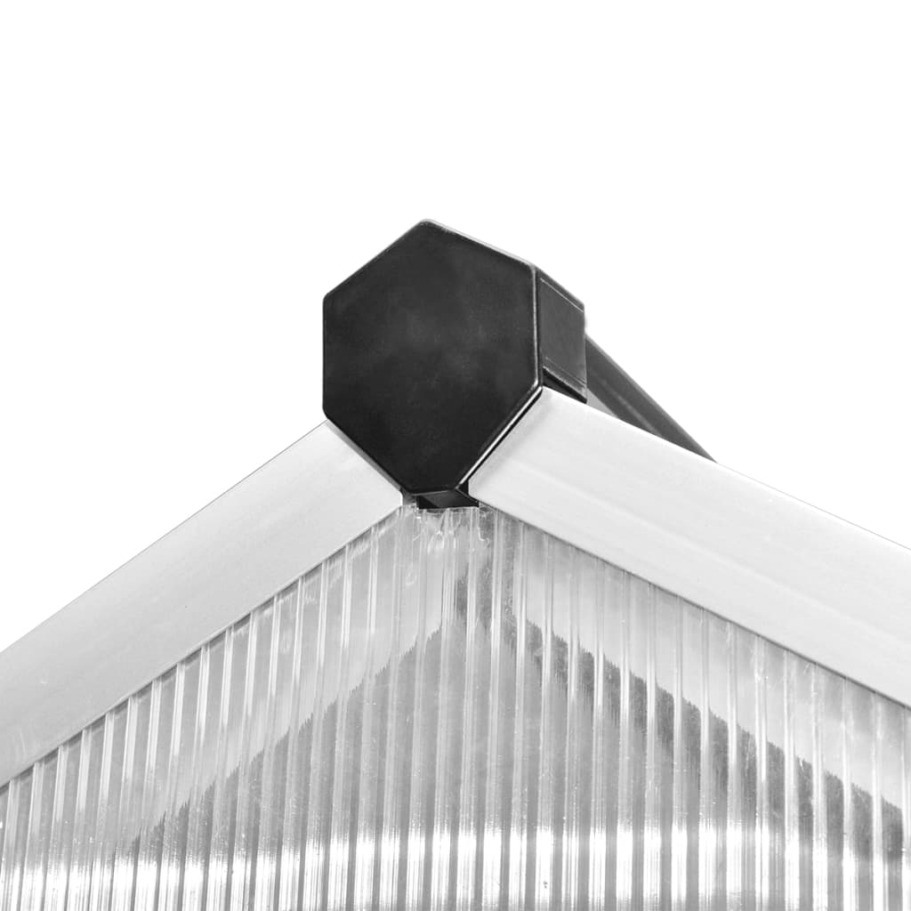 vidaXL Greenhouse Reinforced Aluminium 10,53 m² 5