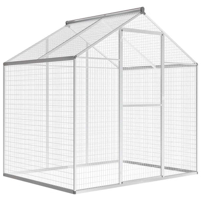 Outdoor Aviary Aluminium 194 cm 122 cm