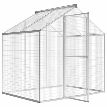 vidaXL Outdoor Aviary Aluminium 178x122x194 cm 3