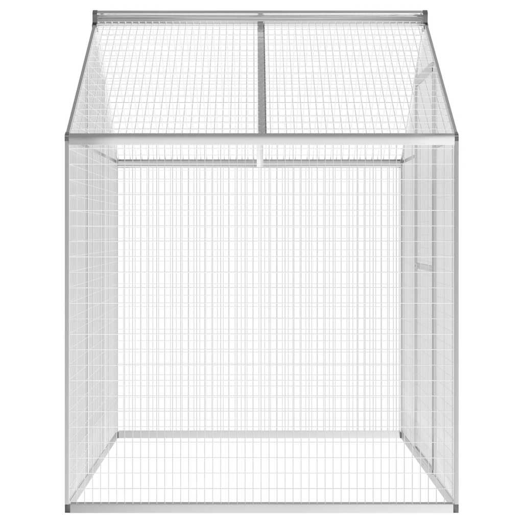 vidaXL Outdoor Aviary Aluminium 178x122x194 cm 4