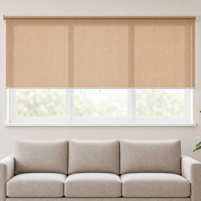 Outdoor Roller Blind 65(W)x140(H) Beige 350 cm