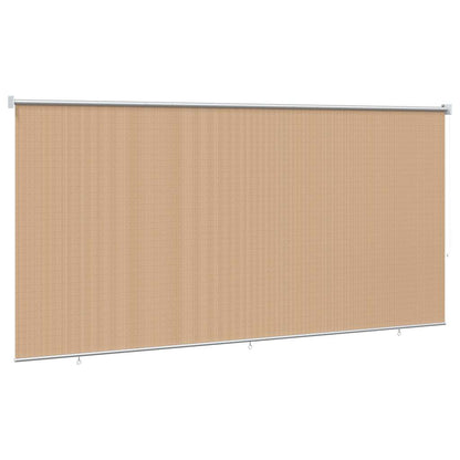 Outdoor Roller Blind 65(W)x140(H) Beige 350 cm