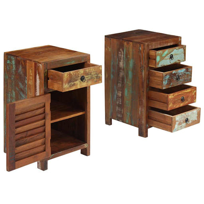 244846 vidaXL Pedestal Desk Solid Reclaimed Wood 140x50x77 cm 3
