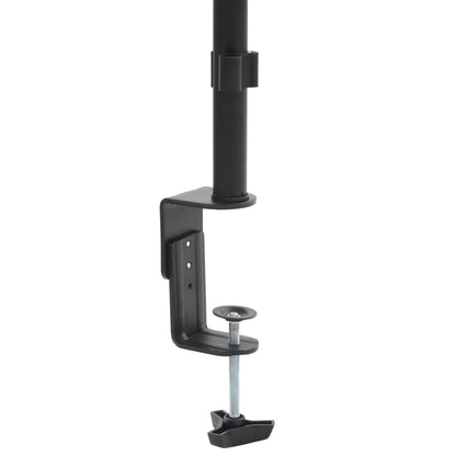 vidaXL Monitor Desk Mount 32" Double Arms Height Adjustable