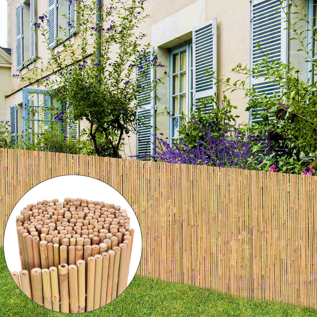 Bamboo Fence Bamboo Natural 100 cm