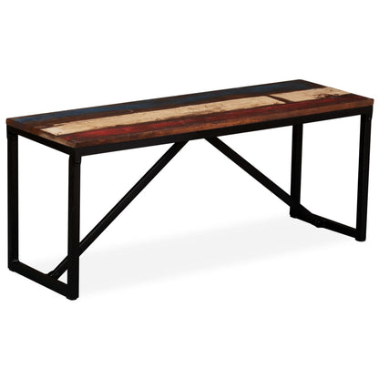 Bench Solid Mango Wood Multicolour