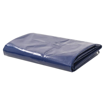 Tarpaulin 650 g/m² with Eyelets Blue 1 x 2.5 m – 5 x 5 m 3 x 3 m