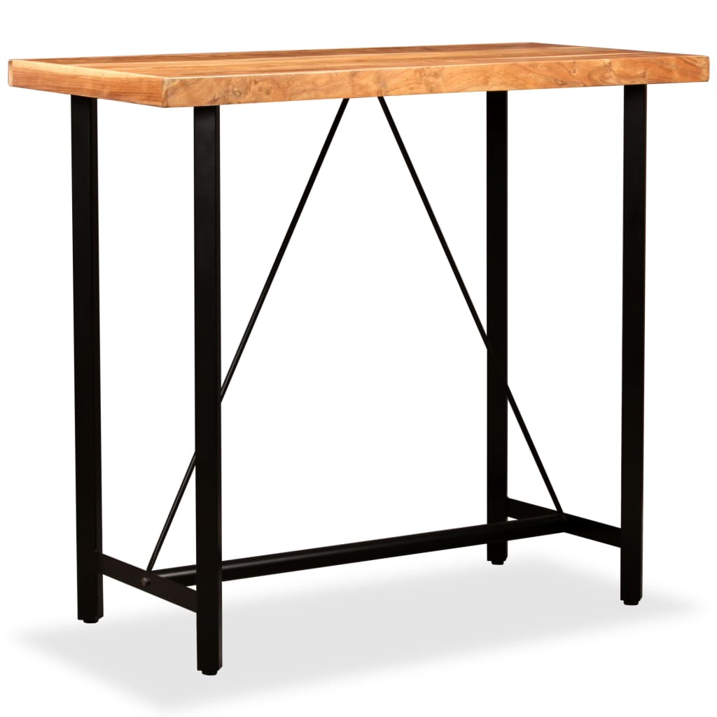 vidaXL Bar Set 5 Pieces Solid Acacia and Reclaimed Wood 4