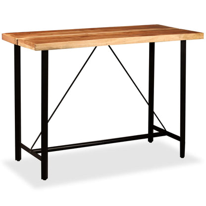 vidaXL Bar Set 7 Pieces Solid Acacia and Reclaimed Wood 2