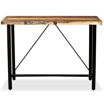 vidaXL Bar Set 5 Pieces Solid Reclaimed Wood 3