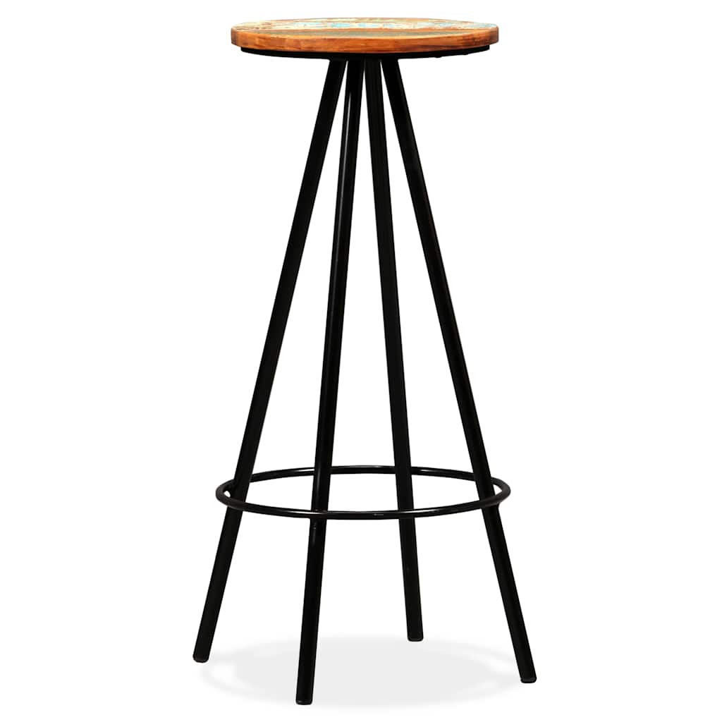 vidaXL Bar Set 5 Pieces Solid Reclaimed Wood 5