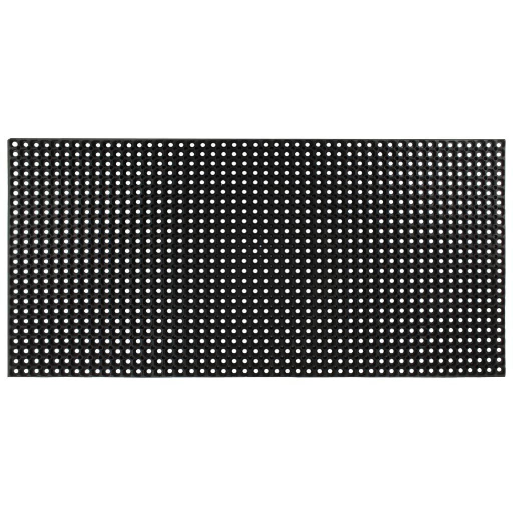 Door Mat Rectangular 40x60 cm Rubber 22 mm/100 x 150 cm