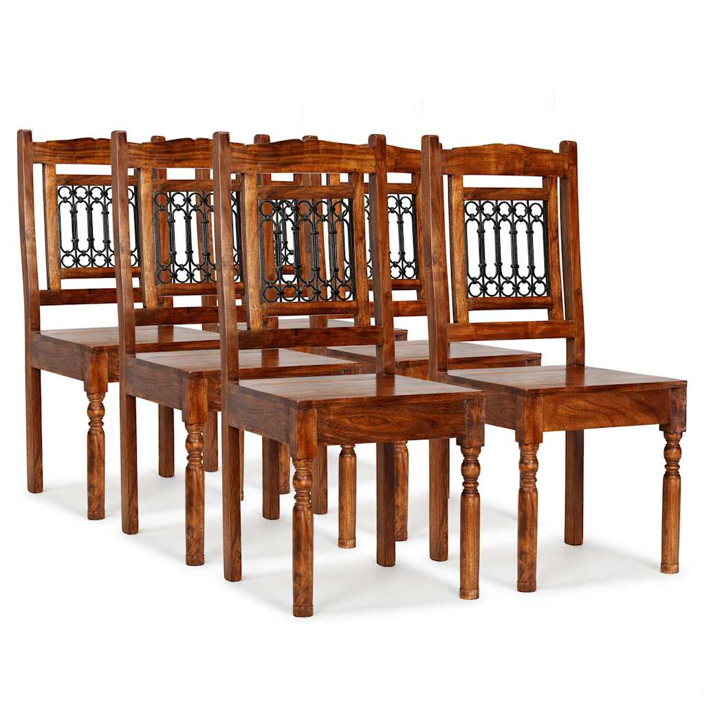 Dining Chairs Solid Wood Classic 6