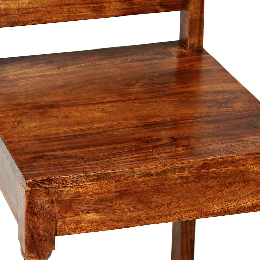 vidaXL Dining Chairs 6 pcs Solid Wood Classic 5