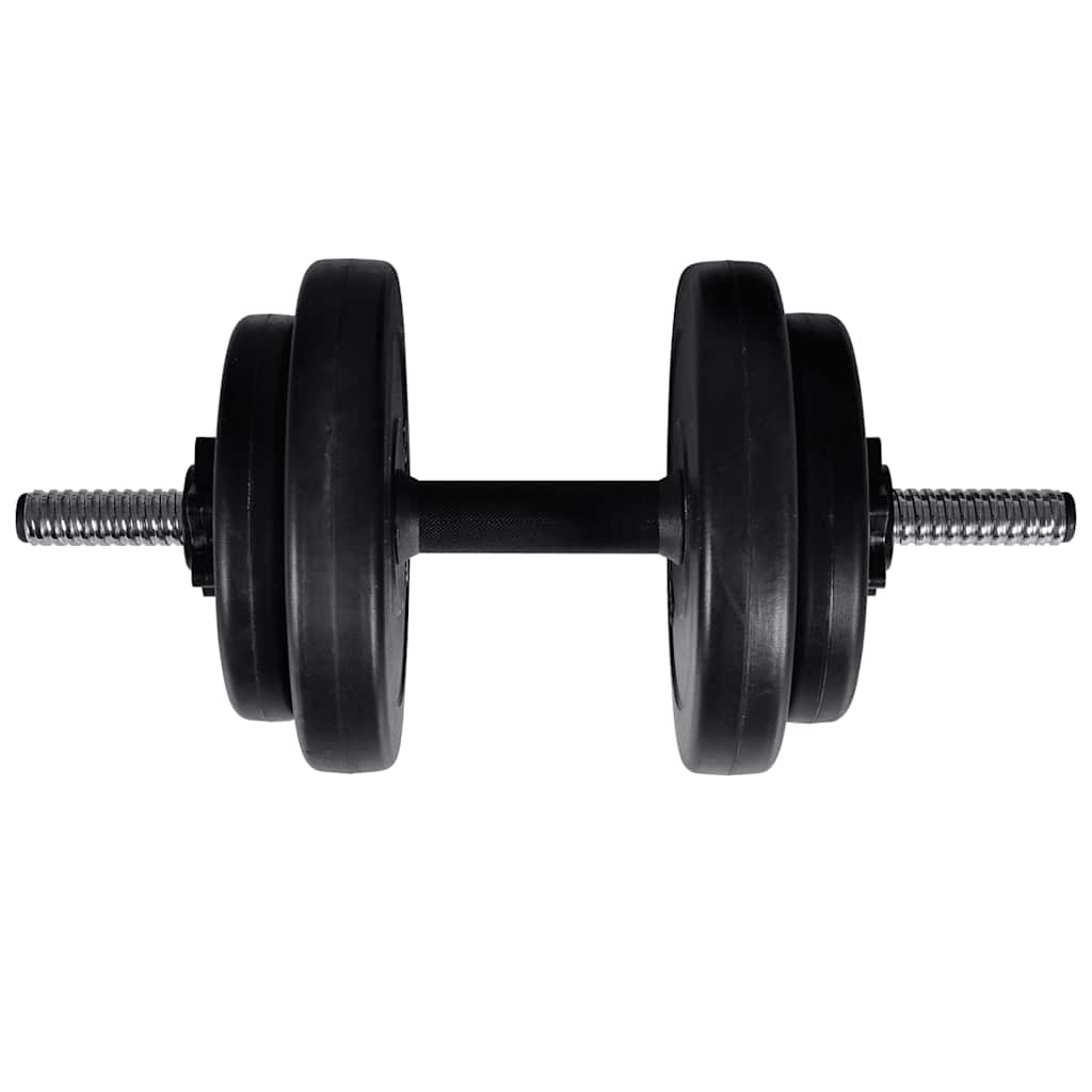 vidaXL Power Tower with Barbell and Dumbbell Set 60,5 kg 4
