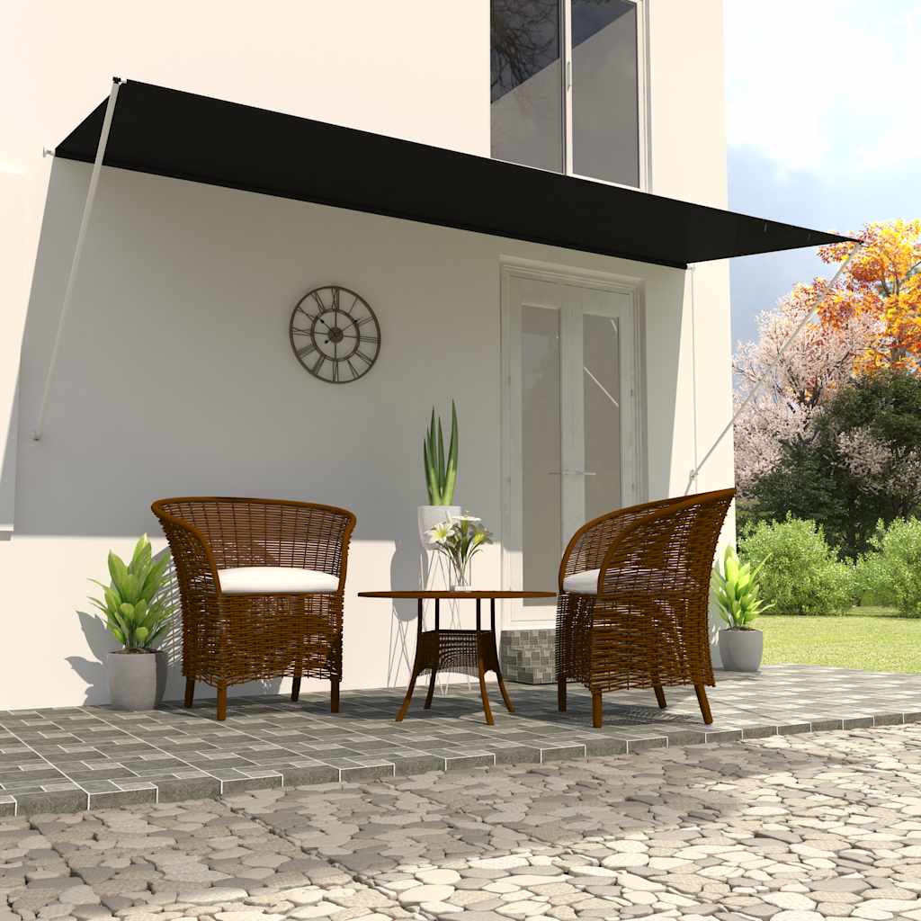 Retractable Awning 400 x 150 cm Anthracite