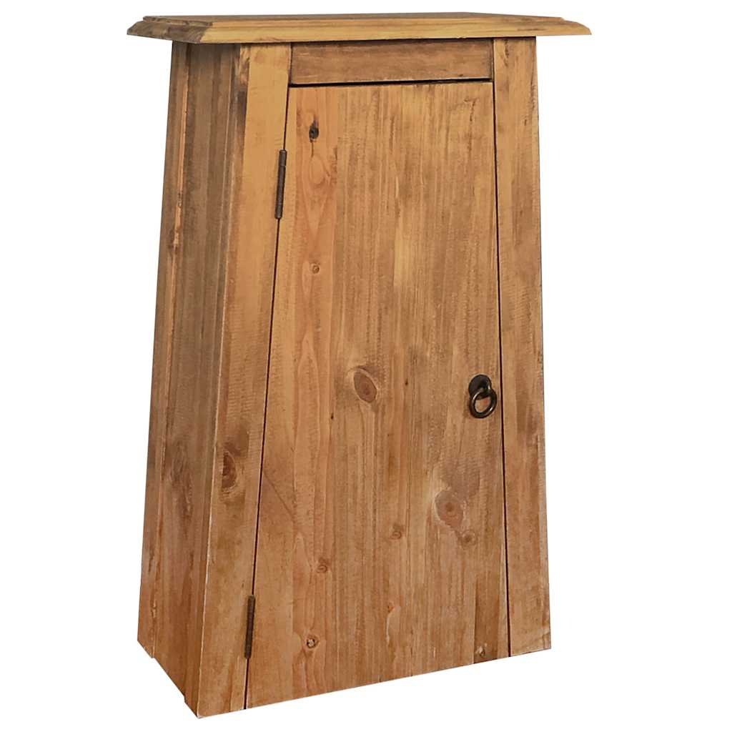 vidaXL Bathroom Set 5 Pieces Solid Pinewood 5