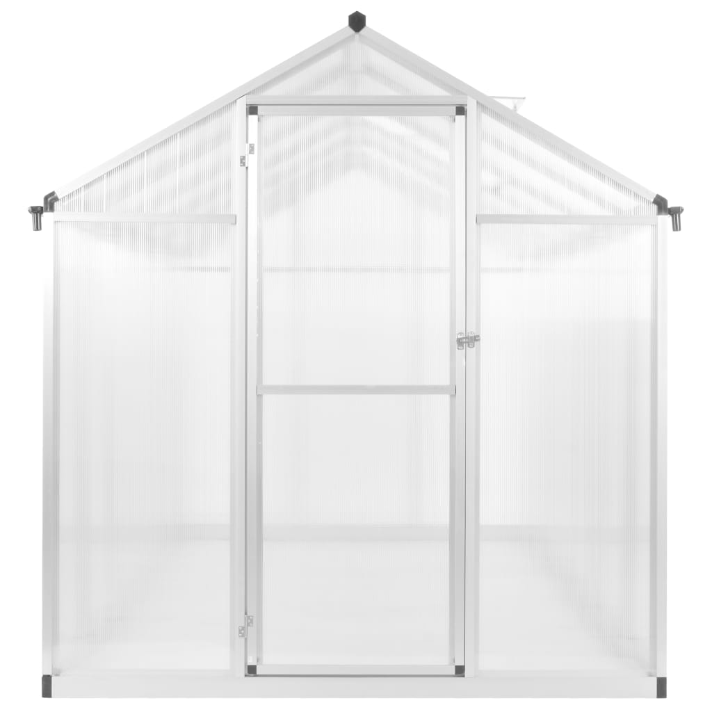 vidaXL Greenhouse Aluminium 302x190x195 cm 11,19 m³ 2