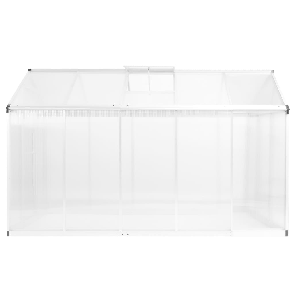 vidaXL Greenhouse Aluminium 302x190x195 cm 11,19 m³ 3